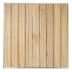 Table Bistro Carrée Plateau Basculant Frêne 60 cm - Bolero