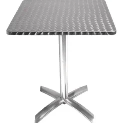 Table Carrée - Plateau Basculant Inox - 600 mm - Bolero