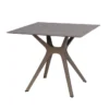 Table Carrée VELAS Intérieure Extérieure 90x90 - Resol