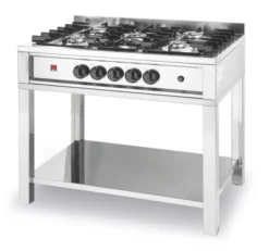 Table de cuisson à gaz - 5 feux Kitchen Line 143kW - Hendi