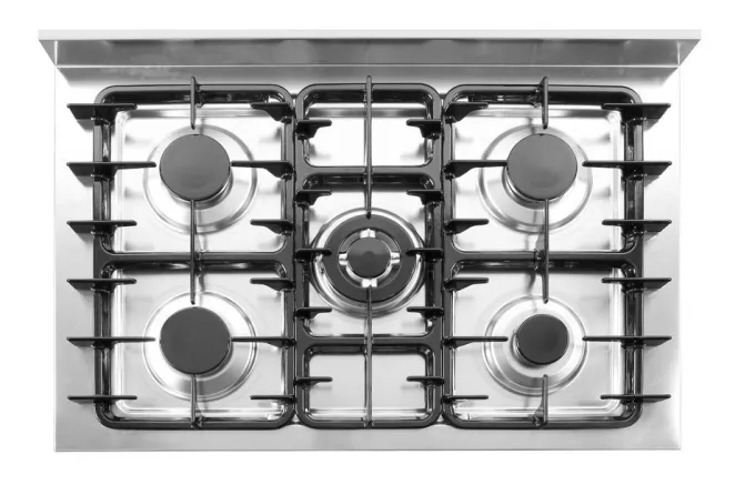 Table de cuisson à gaz - 5 feux Kitchen Line 143kW - Hendi