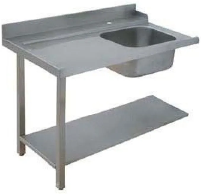 Table d'Entrée à Droite avec Evier - L 1200 mm - Elettrobar