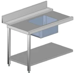 Table d'Entrée Gauche avec Evier 120 cm - AFI Collin Lucy