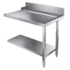 Table de Sortie avec Etagère 1100 Droite Pour7280.0045-0046 - Combisteel
