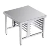 Table de Support pour Four avec 6 glissières Capacité 600 x 400 mm - Distform