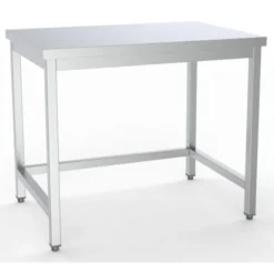 Table de Travail Inox L 800 x P 600 mm - Combisteel