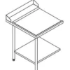 Table Entrée et Sortie pour Lave-Vaisselle à Capot - Configuration en Ligne - Accrochage Gauche - Elettrobar
