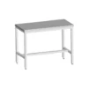Table Inox Soudée Centrale 1200X600X850 MM - L2G - F-STC126