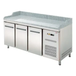 Table électrique réfrigérée positive GN 1/1 pizza porte double, 7x tiroir RTP 3D-2D7ZN - Redfox