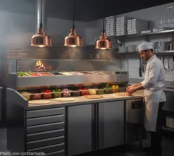 Table à Pizza avec Module pour Garniture PT1310 + VK38-200 - TEFCOLD