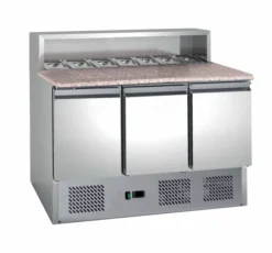 Table à Pizza dessus Granit +2/+8°C Gaz R600A - L2G - PS903