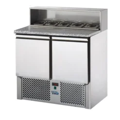 Table à Pizza 2 Portes - Dessus Granit - 210 L - Sofraca - TPZM2