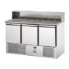 Table à Pizza 3 Portes - Dessus Granit - 410 L - Sofraca