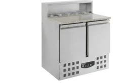 Table Pizza Réfrigérée 2 portes 5 GN 1/6 - Combisteel
