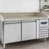 Table Pizza Réfrigérée 2 portes Profondeur 800 - Combisteel