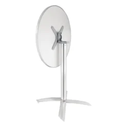 Table à Plateau Basculant - Inox - Ø600 - Bolero
