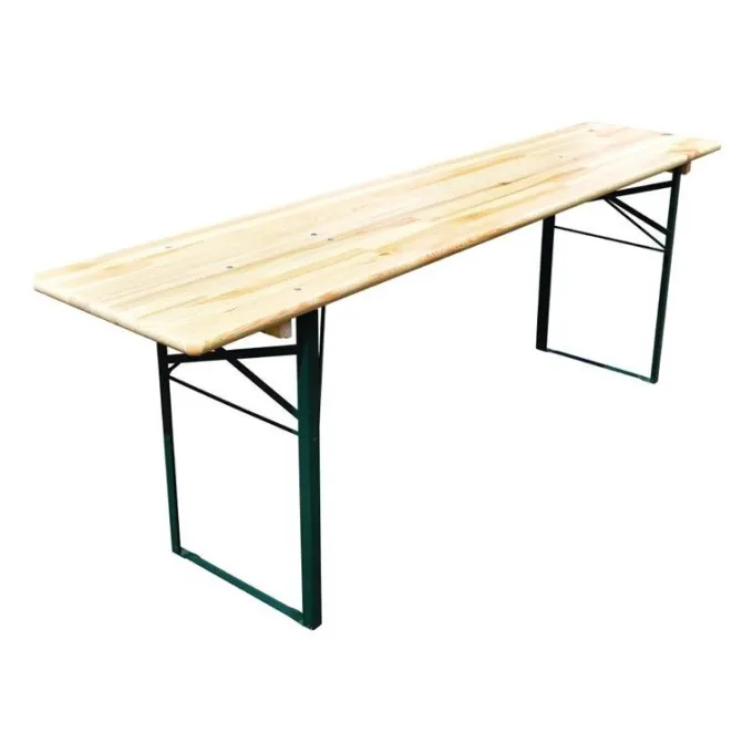 Table Pliante en Epicéa - 220 x 50 cm
