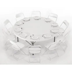 Table pliante ronde 1,8 m - Bolero