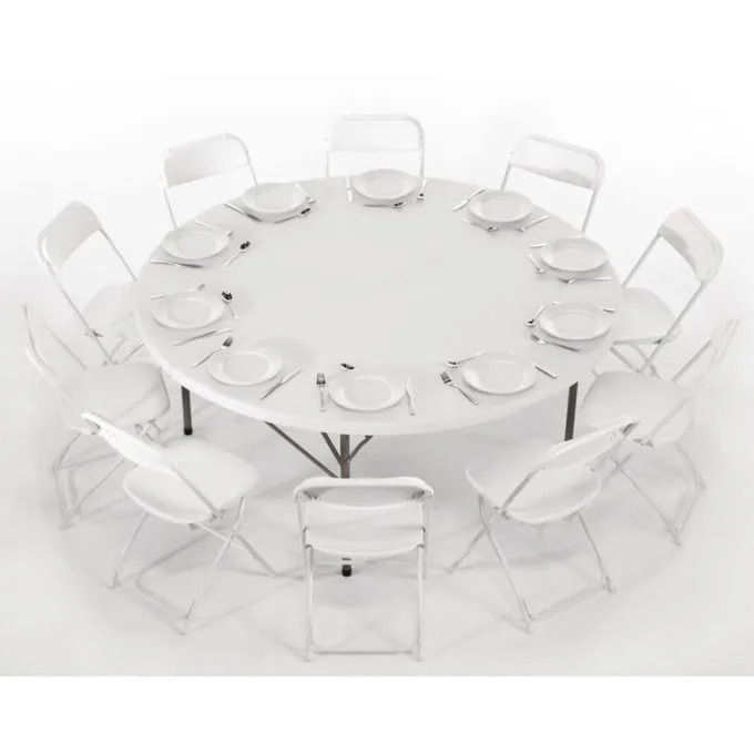 Table pliante ronde 1,8 m - Bolero
