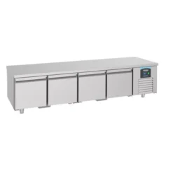 Table réfrigérée GN 1/1 positive 700 - 4 portes - Combisteel