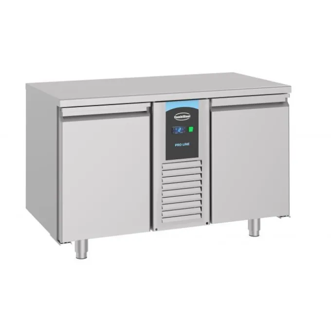Table Réfrigérée Négative Mono-Bloc 2 Portes - Combisteel