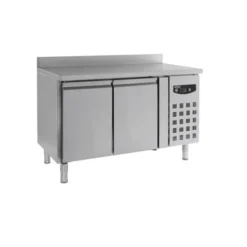 Table réfrigérée positive 700 - Avec dosseret 2 portes - Combisteel