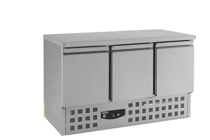 Table réfrigérée positive compacte 400 l - 3 portes - Combisteel