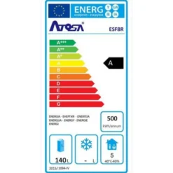 Table Réfrigérée Positive GN 1/1 - 2 Portes 210 Litres - Atosa