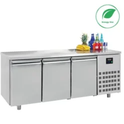 Table Réfrigérée Positive 3 Portes Gamme 700 - Energy Line - Combisteel