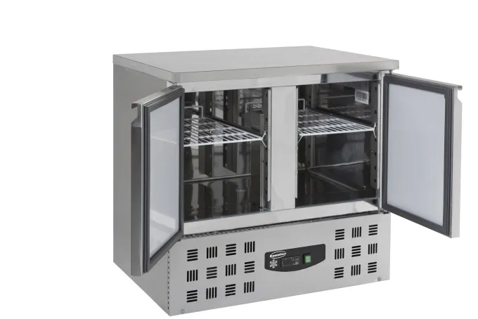 Table réfrigérée positive 2 portes - 257 Litres - Combisteel