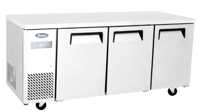 Table Réfrigérée Positive 3 Portes - 470 Litres - Atosa