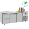 Table Réfrigérée Positive 2 Portes 2 Tiroirs Gamme 700 - Energy Line - Combisteel