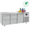 Table Réfrigérée Positive 1 Porte 4 Tiroirs Gamme 700 - Energy Line - Combisteel
