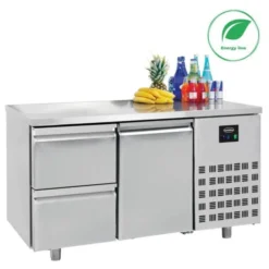 Table Réfrigérée Positive 1 Porte 2 Tiroirs Gamme 700 - Energy Line - Combisteel