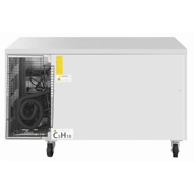 Table Réfrigérée Positive Série U 1 Porte 2 Tiroirs - 143 Litres - Polar