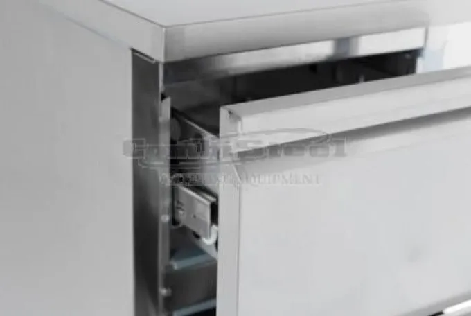 Table Réfrigérée Positive 700 - 2 tiroirs - Combisteel