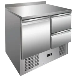 Table réfrigérée positive 1x porte, 1x2 tiroirs, spécial salade MTZ 902 - Redfox