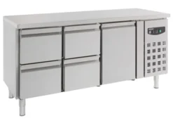 Table Réfrigérée Professionnelle 4 Tiroirs et 1 Porte - 417 L - Combisteel
