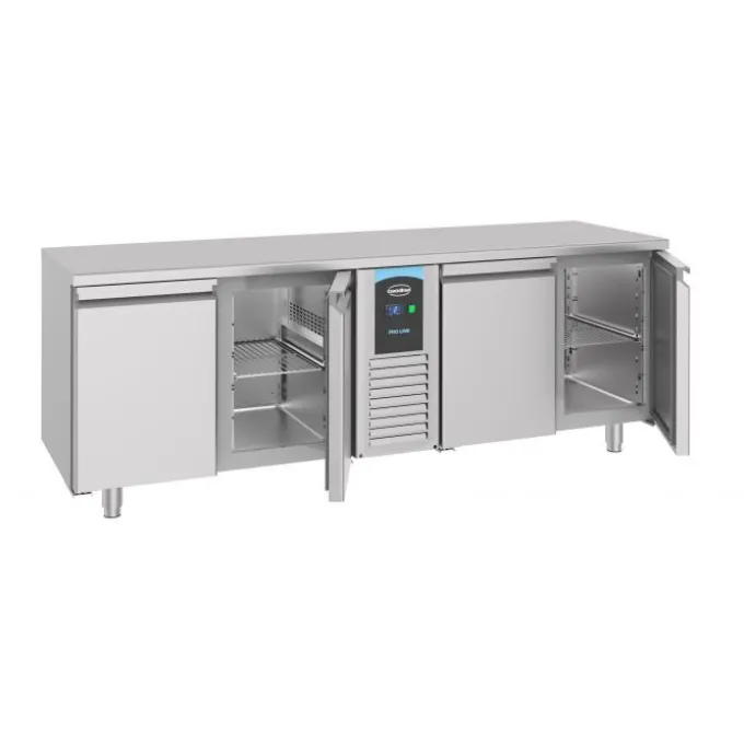 Table réfrigérée profondeur 700 - 4 portes - Combisteel