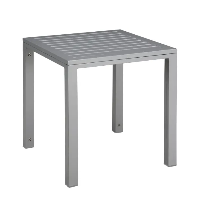 Table Terrasse Auxiliaire CUBIC 50x50 cm Gris - Resol