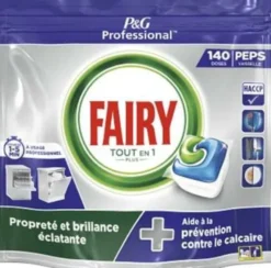 Tablette Vaisselle & verre tout en 1 - Lot de 4 Paquets de 140 - Procter & Gamble France