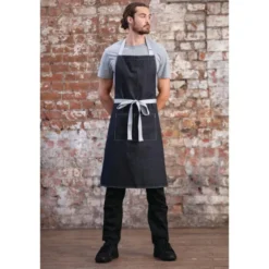 Tablier Bavette Denim Southside Noir - Southside