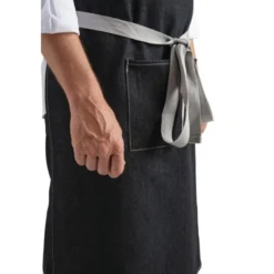 Tablier Bavette Denim Southside Noir - Southside