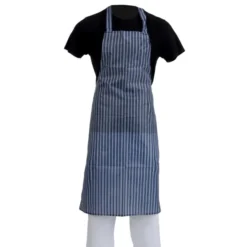Tablier Bavette Déperlant Whites Bleu Et Blanc - Whites Chefs Clothing