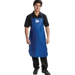 Tablier Bavette En Nylon Burnguard Quicklean Bleu - Burnguard
