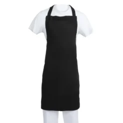 Tablier Bavette Polyester-Coton Noir XL - Whites Chefs Clothing
