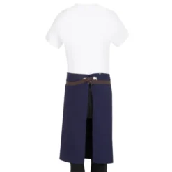 Tablier Bistro en Toile de Coton Marine - Southside