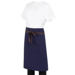 Tablier Bistro en Toile de Coton Marine - Southside