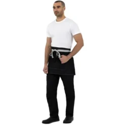Tablier Serveur Court Denim Southside Noir 760 mm - Southside