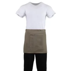 Tablier Serveur Court Whites Marron Clair - Whites Chefs Clothing